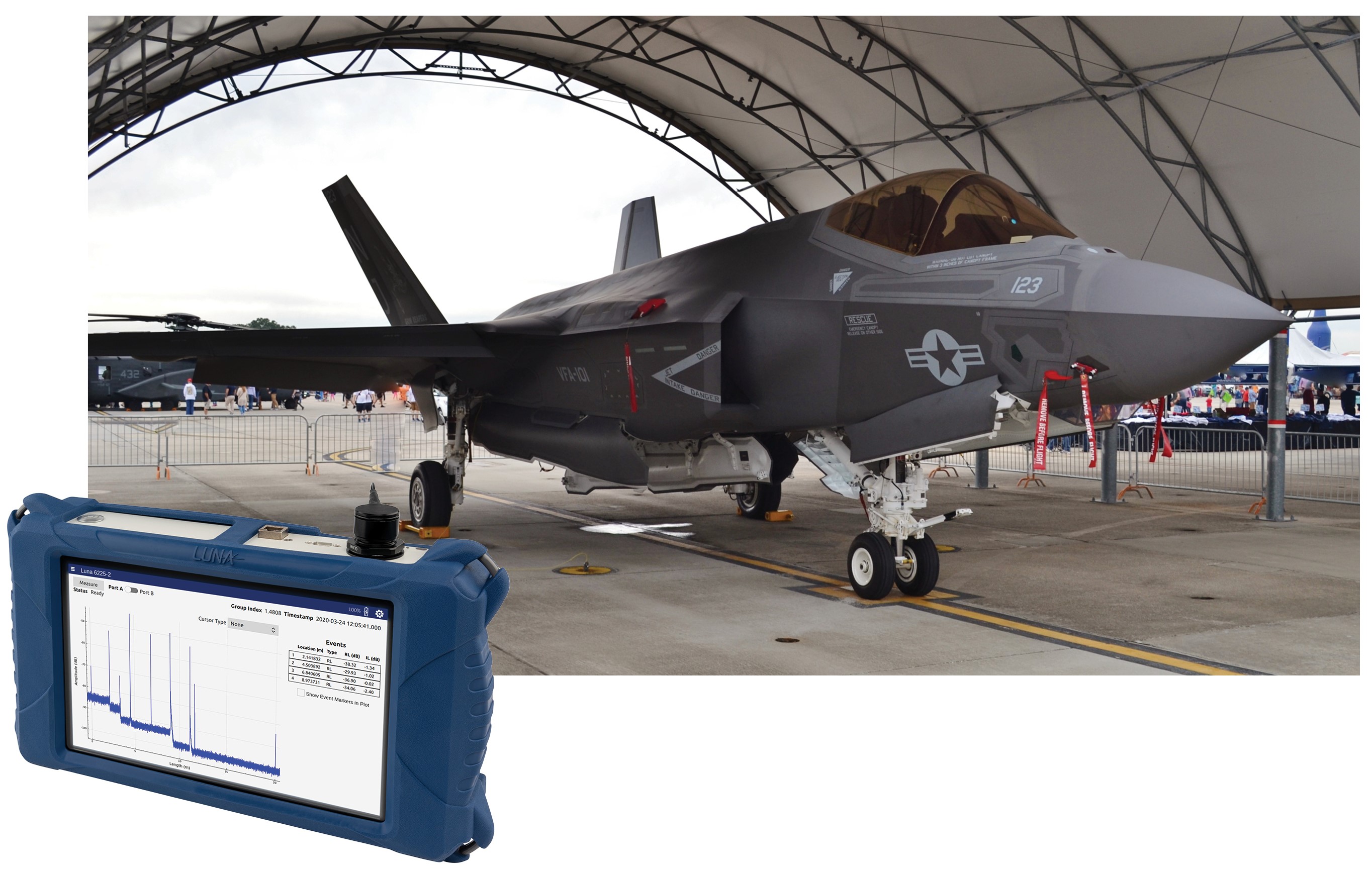 OBR 6225 with F35 Fighter Jet