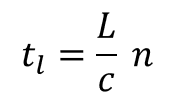 fiber optic length equation