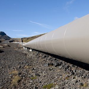 Long view of pipe