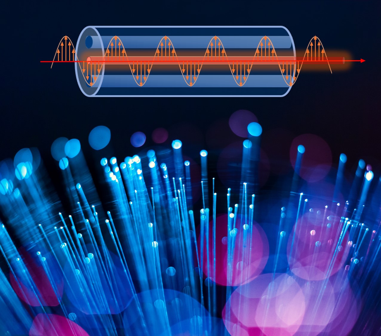 Measuring PER in optical fiber