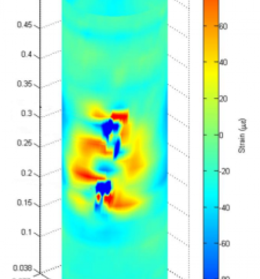 COPV embedded sensor data